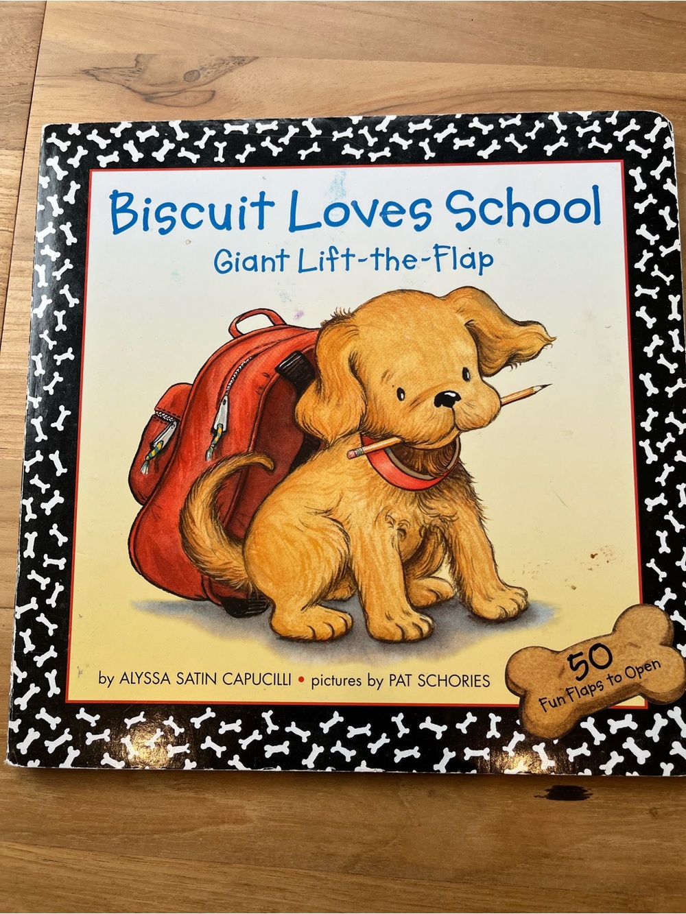 Biscuit Loves School Giant Lift-the-Flap - Yellow Puppy Hardcover